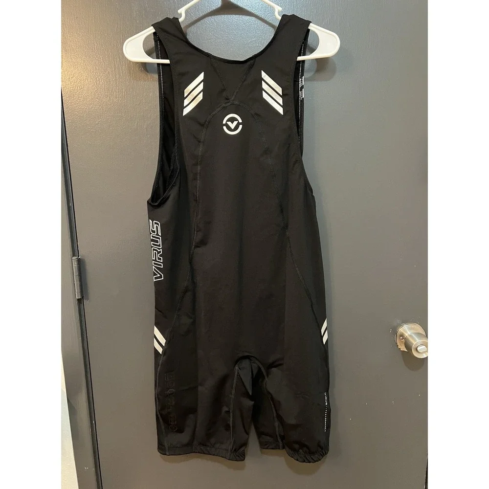 VIRUS Action Sport Performance Triathlon Suit Trisuit Skinsuit Cycling Sz XL
